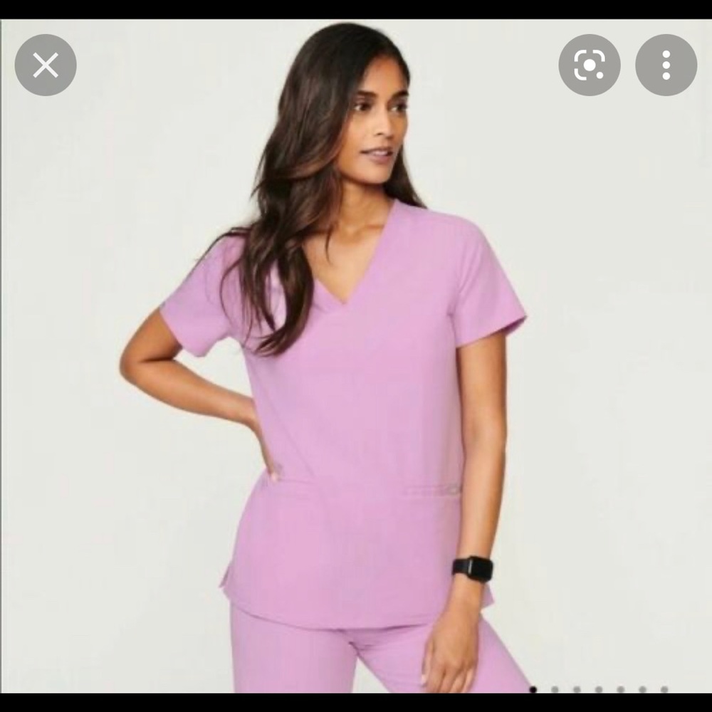 Figs Scrub Top Dusk